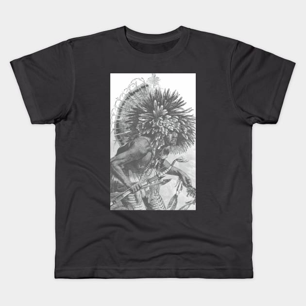 Medicine Man Kids T-Shirt by Creative Art Store